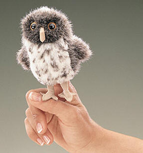 Spotted Owl – Finger Puppet