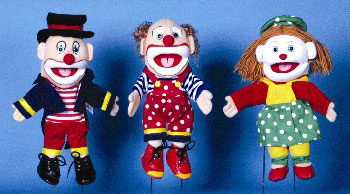 Clowns Hand Puppets